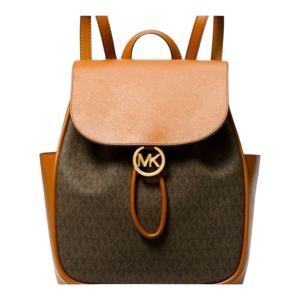 Michael Kors Tan and Brown Women's Backpack